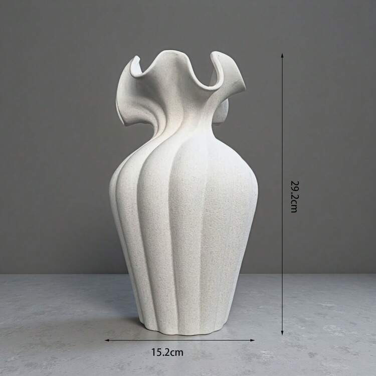 1pc A Beautiful Ceramic Vase With A Height Of 20 Centimeters, Small In Size, Suitable For Desktop... | SHEIN