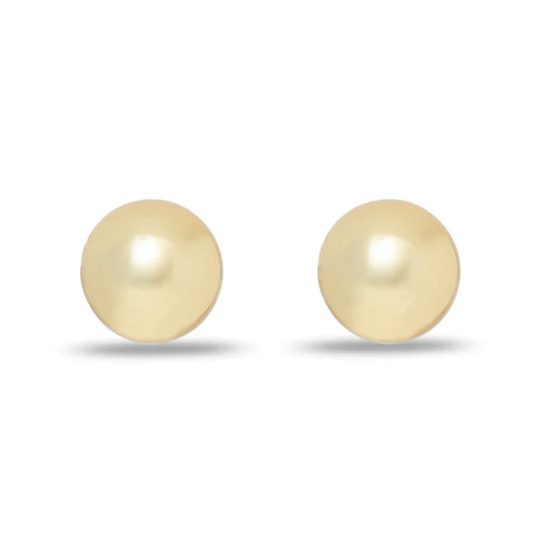 GOLD DOME BUTTON EARRINGS | LELE SADOUGHI