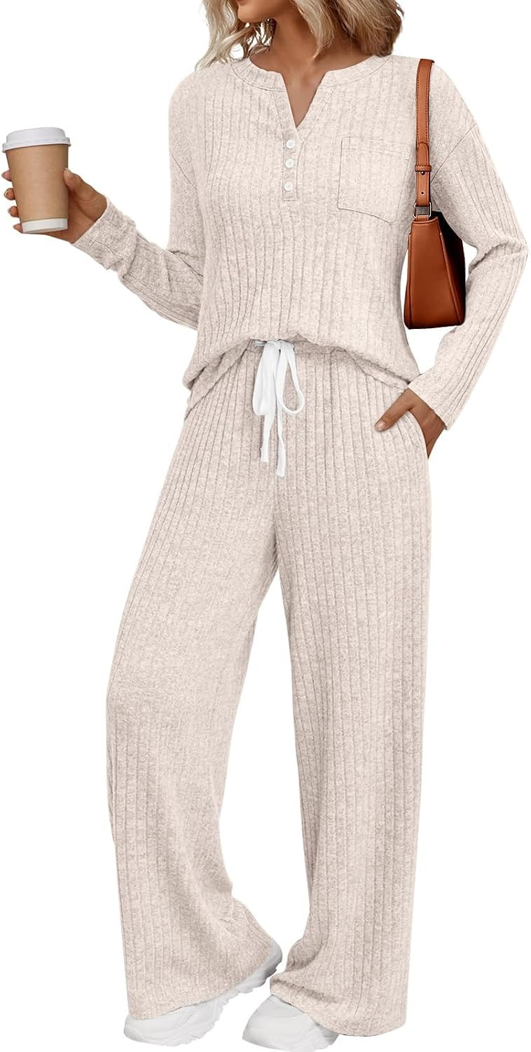 LILLUSORY Women's 2 Piece Matching Lounge Sets 2026 Trendy Fall Outfits | Amazon (US)