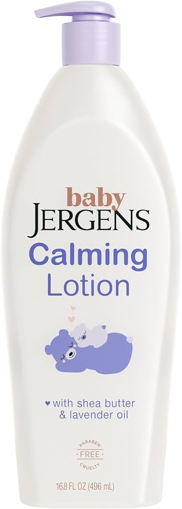 Jergens Baby Calming Lotion, Baby Calming Lotion, Lavender Baby Lotion, Baby Moisturizer with She... | Amazon (US)