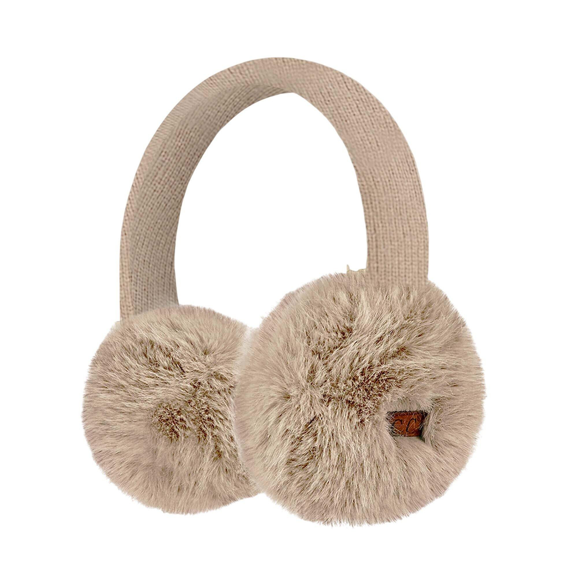 Women's C.C Faux Mink Fur Knitted Earmuffs | Scheels Sports