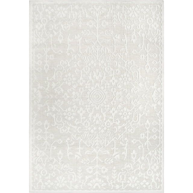 My Texas House Eastern 5'2" X 7'6" Natural Reversible Outdoor Rug | Walmart (US)