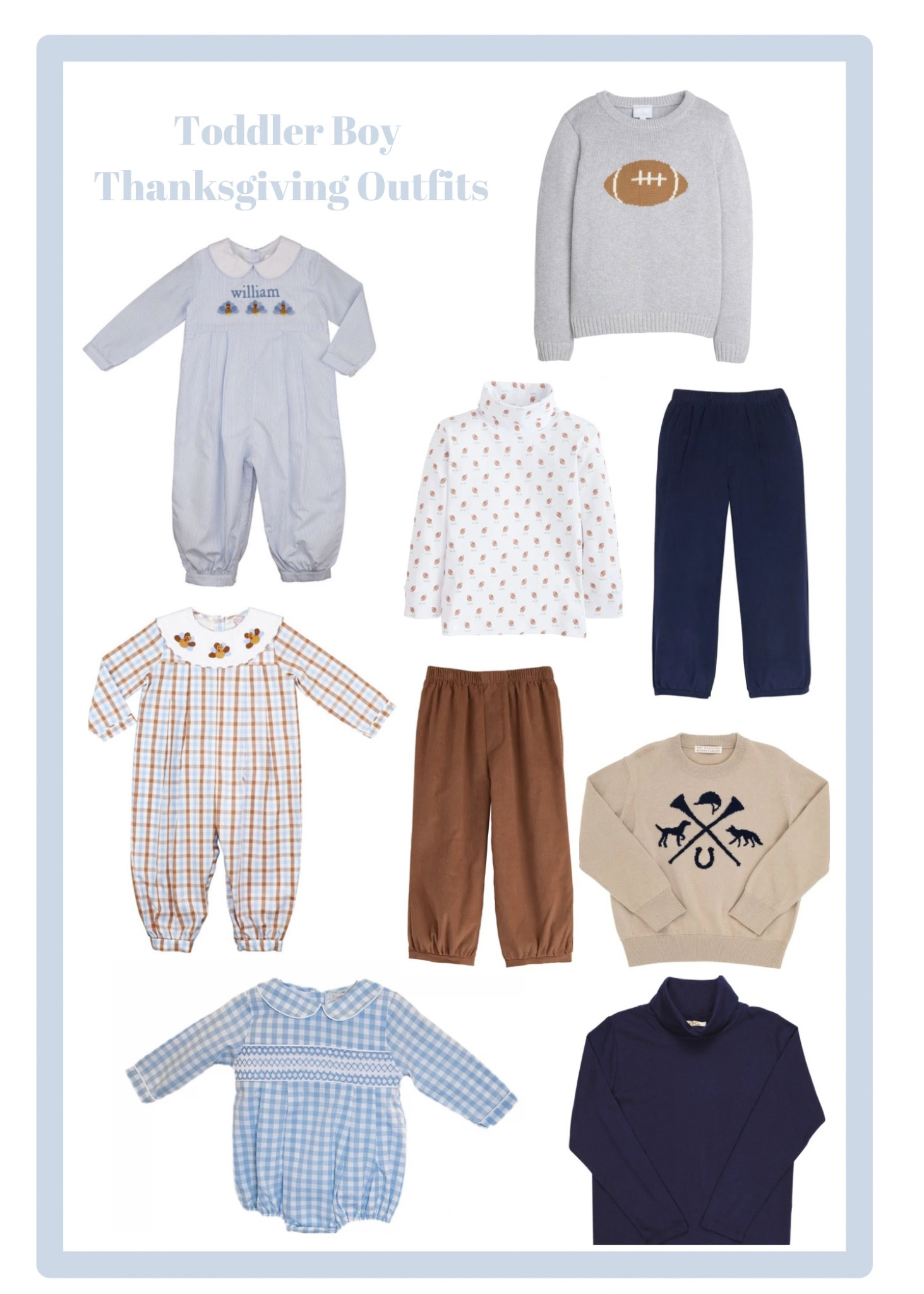 Toddler Thanksgiving Outfit Inspiration 🦃💙

#LTKHoliday #LTKKids #LTKBaby