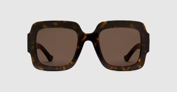 Square-frame Double G sunglasses | Gucci (US)
