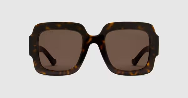 Square-frame Double G sunglasses | Gucci (US)