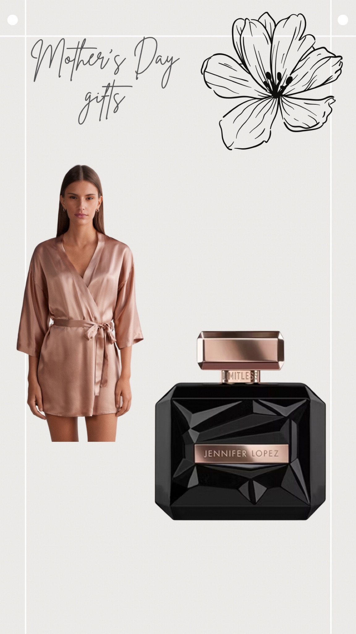 Beautiful Mother’s Day, silk kimono robe, and the brand new amazing perfume from Jennifer Lopez. Both make a beautiful Mother’s Day gift.

#LTKbeauty #LTKGiftGuide