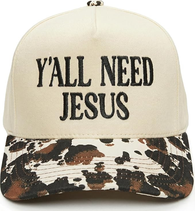 Funky Junque Trucker Hat Women Men 2-Tone Baseball Cap – Vintage Western Style Embroidered Snap... | Amazon (US)