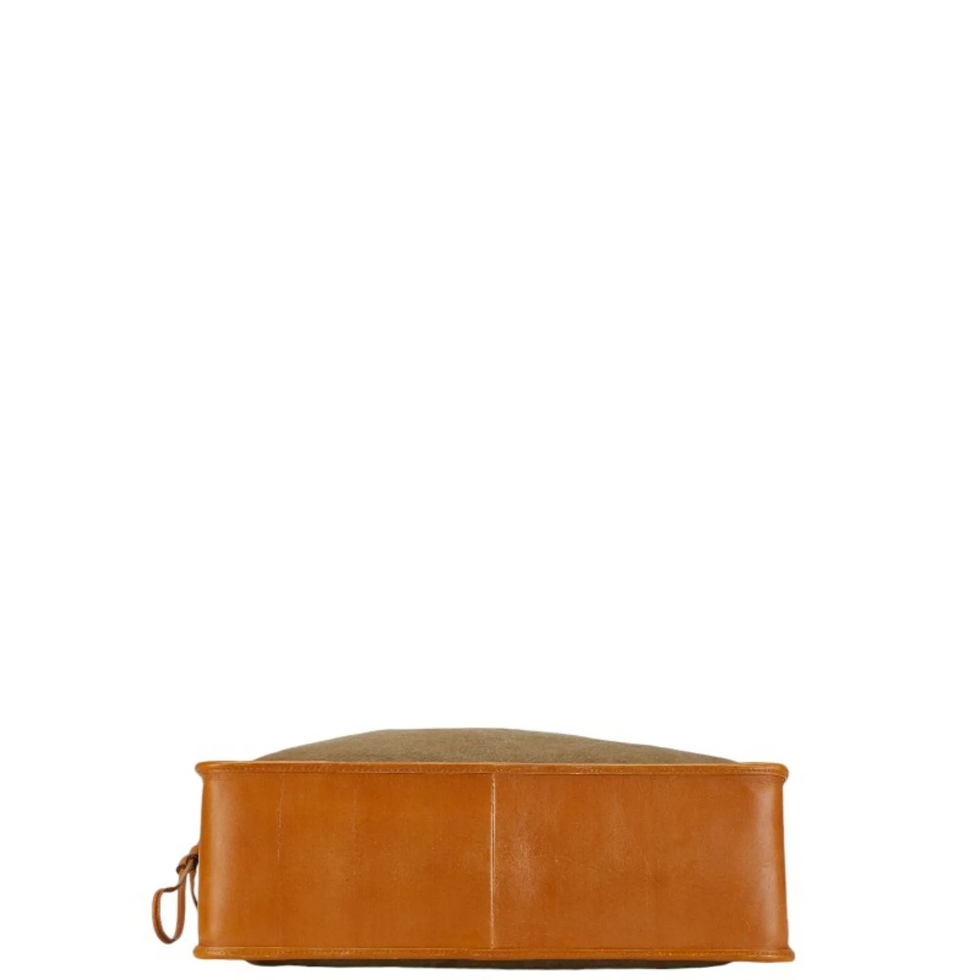 Pre-Owned Gucci Tote Bag Handbag 109133 Khaki Brown Canvas Leather Women's GUCCI (Good) | Walmart (US)