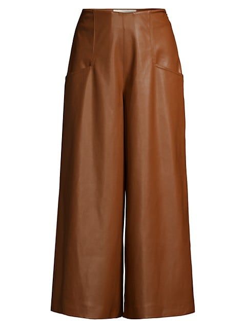 Stormi Vegan Leather Pants | Saks Fifth Avenue