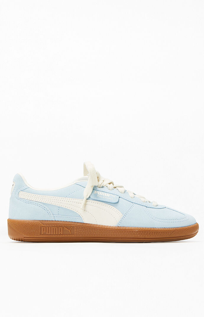 Puma Women's Light Blue Palermo Sneakers - Size 9.5 | PacSun