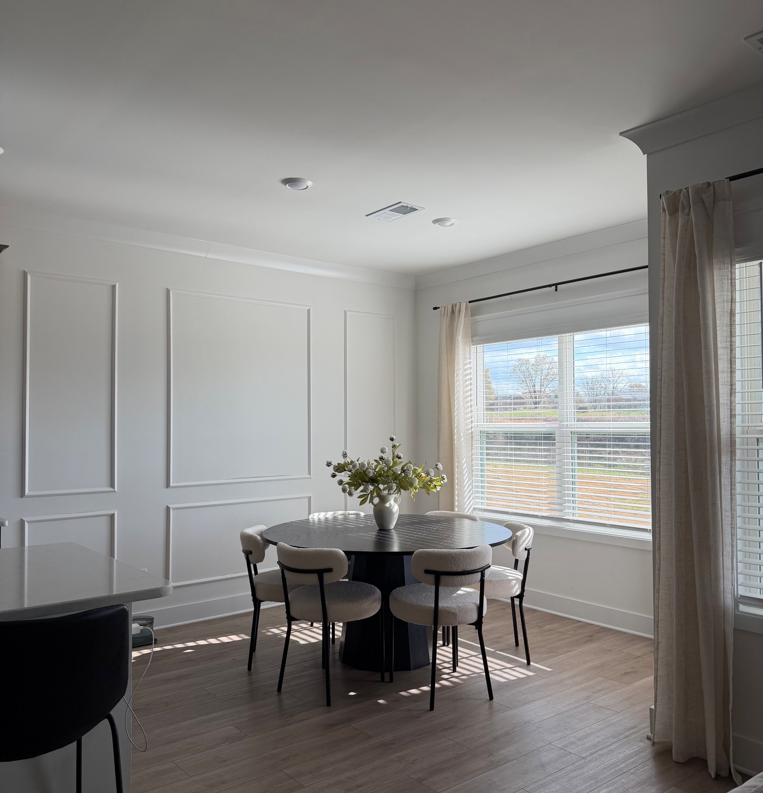 Added DIY wall molding to our dining room and I am in love! #amazonhome 

#LTKmomlife #LTKHome #LTKCyberWeek