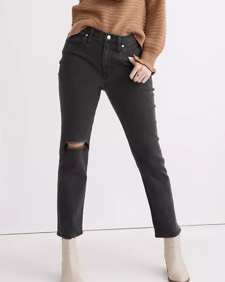 Madewell jeans 

#LTKSeasonal #LTKsalealert #LTKunder100