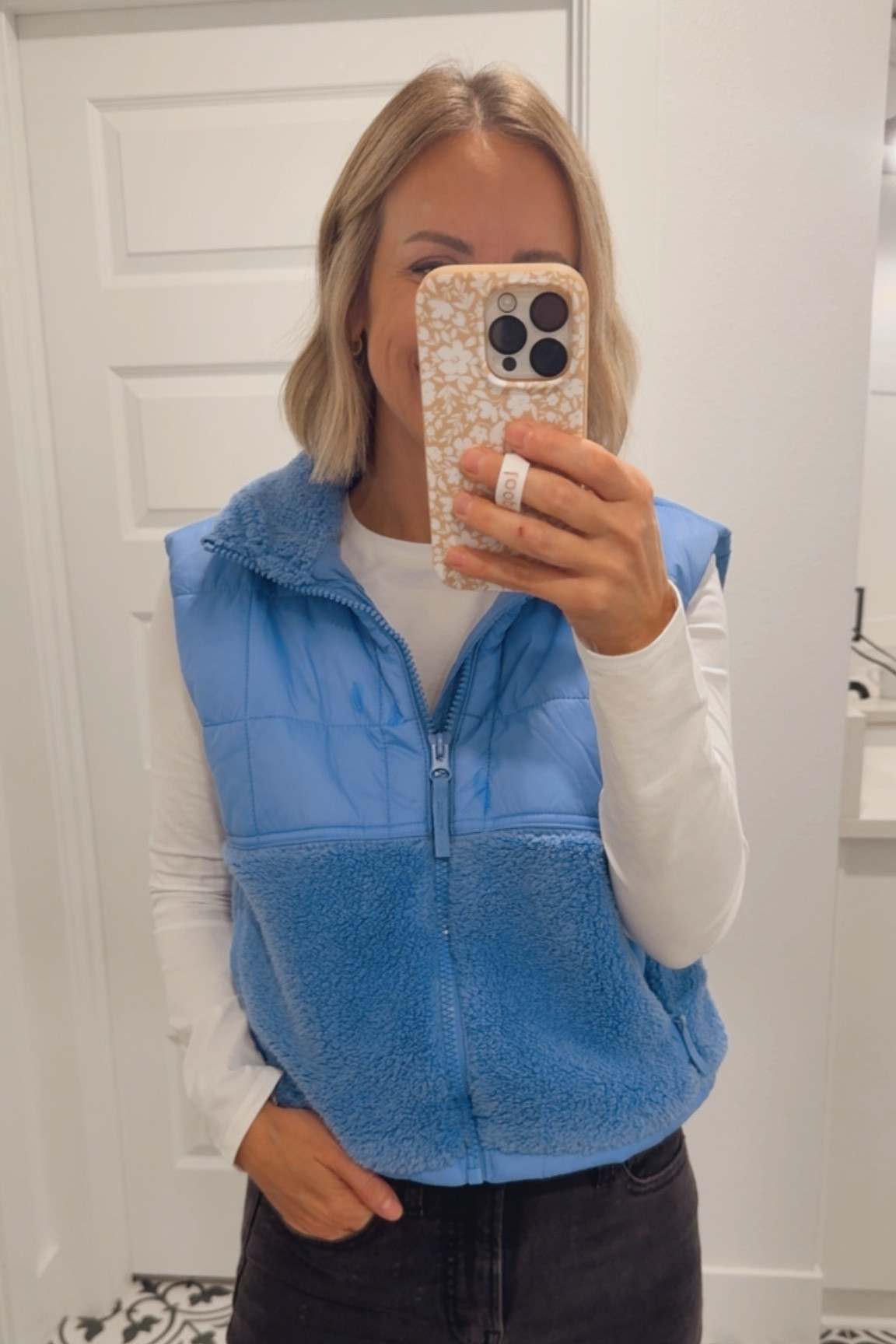 Target has this great warm vest for winter! I’m in a small. 

#LTKFindsUnder100 #LTKFindsUnder50 #LTKSeasonal