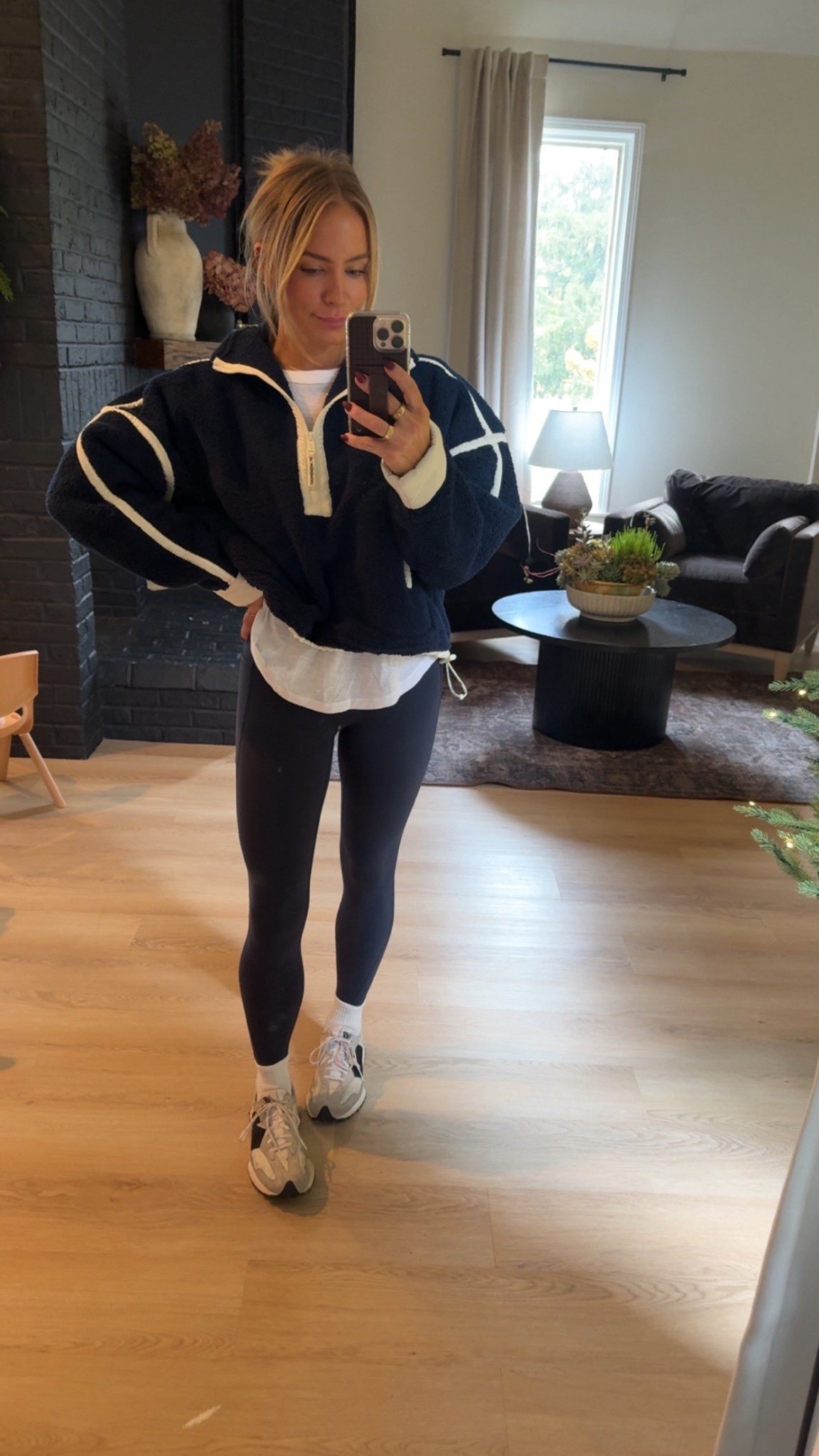 Kickball outfit 🏃🏼‍♀️

Fleece: small 
Leggings: xs

#LTKActive