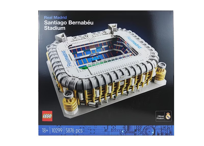 LEGO Creator Real Madrid Santiago Bernabeu Stadium Set 10299 | StockX