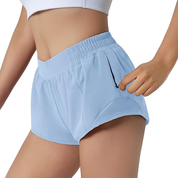 Aurefin Running Shorts for Women,Quick Dry Athletic Sports Shorts Lightweight Active Workout Gym ... | Amazon (US)