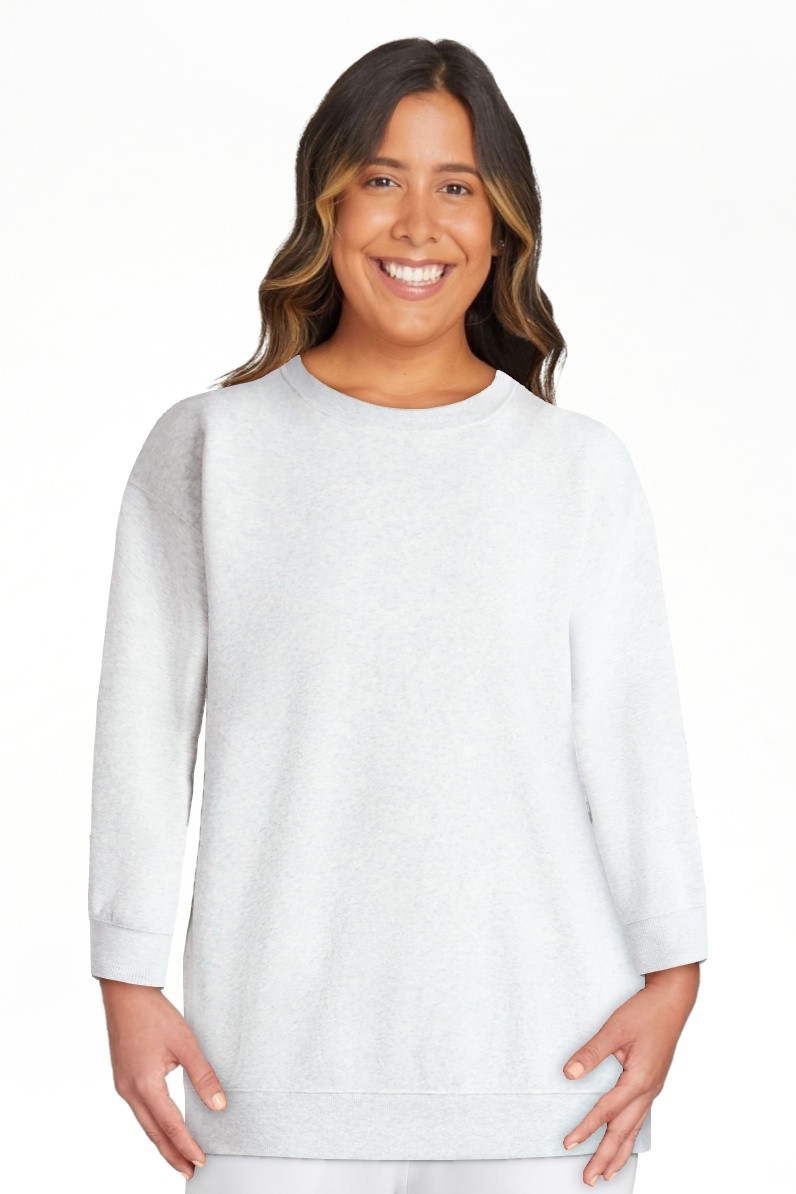 No Boundaries Fleece Oversized Sweatshirt with Long Sleeves, Women’s Sizes XXS-4X | Walmart (US)