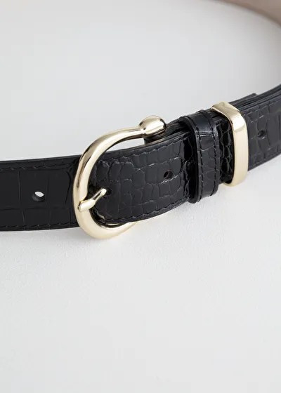 Croco Leather Belt | & Other Stories (EU + UK)