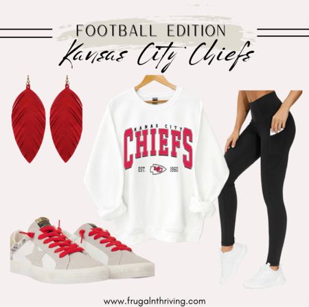 Football season apparel for Chiefs fans 🏈

#gameday #footballseason #womensfashion #footballapparel #teamspirit

#LTKstyletip #LTKfindsunder100 #LTKSeasonal