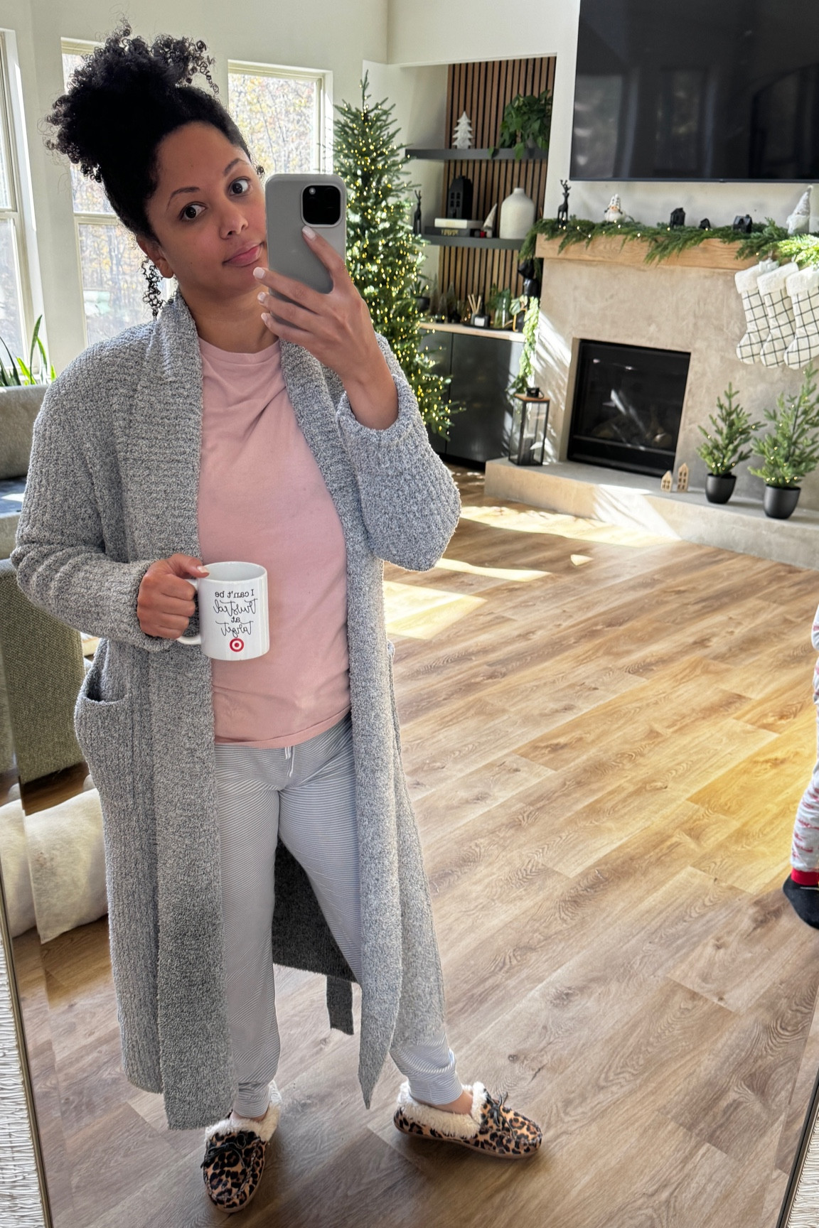 Soft robe 
Comfy robe 
Leopard slippers 

#LTKCyberWeek #LTKSaleAlert #LTKGiftGuide