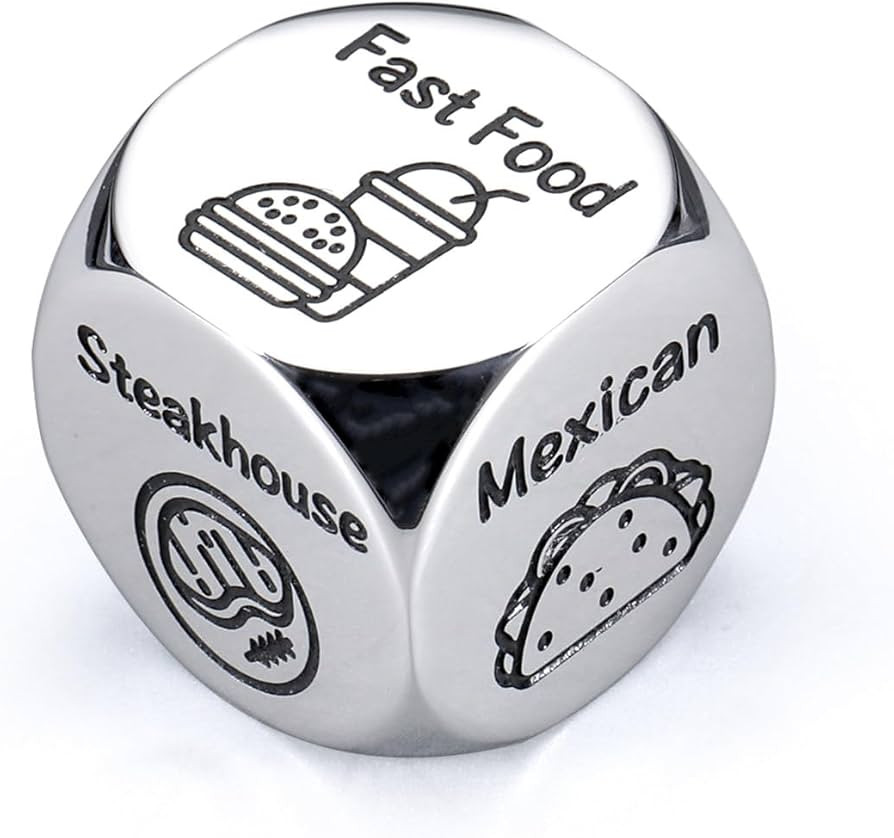 Food Decision Dice Decider for Couple Boyfriend Girlfriend Husband Wife Date Night Dice Gifts for... | Amazon (US)
