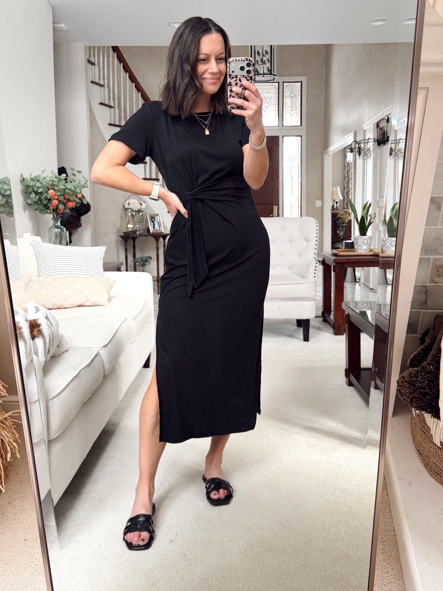 The best midi dress from Amazon! So easy to pack for vacation. Runs true to size – I’m in the small. ￼



#LTKOver40 #LTKootd #LTKSeasonal