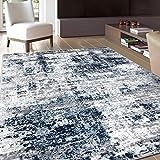 Rugshop Distressed Abstract Area Rug 3'3"x 5' Blue | Amazon (US)