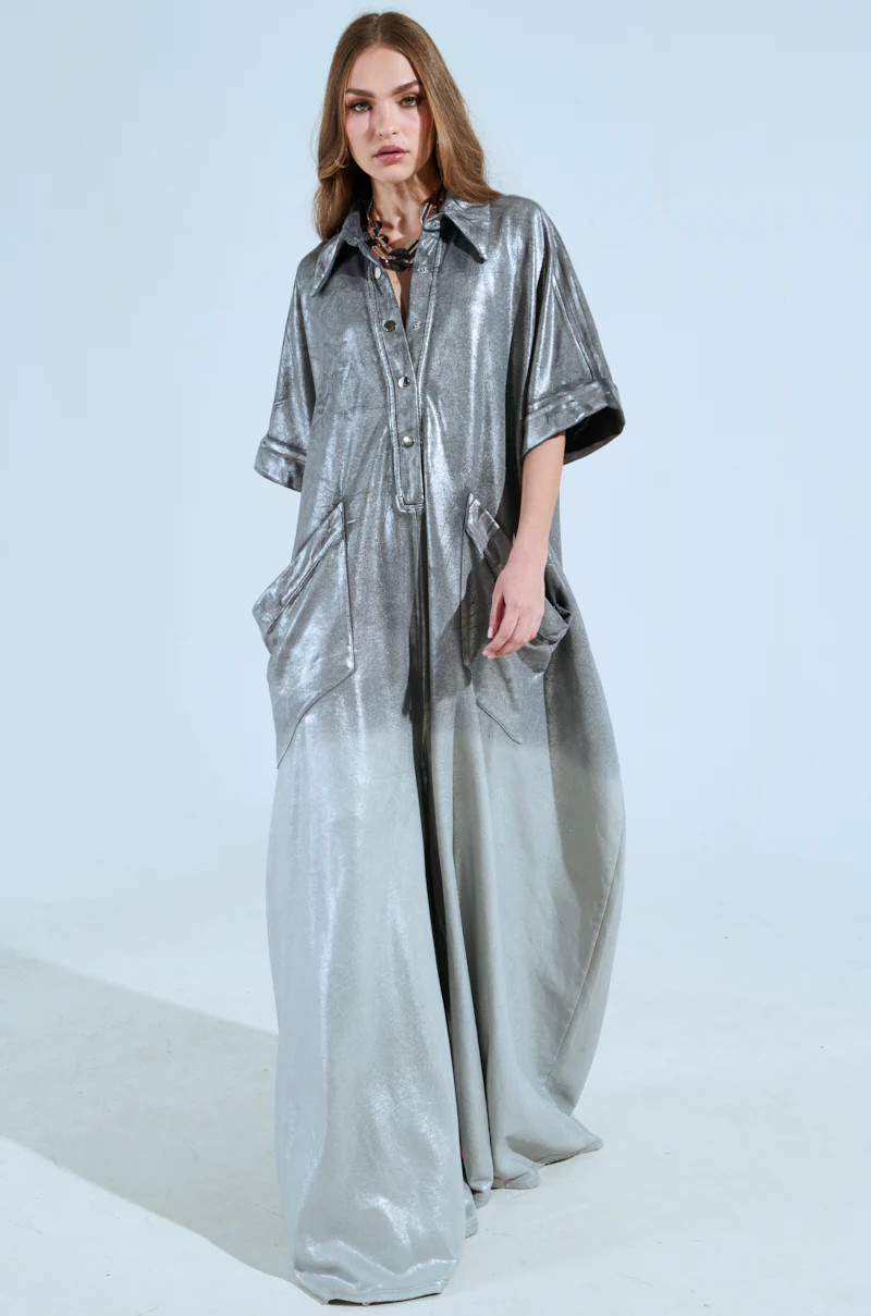 LIFE GOES ON OMBRE FRENCH TERRY JUMPSUIT | AKIRA