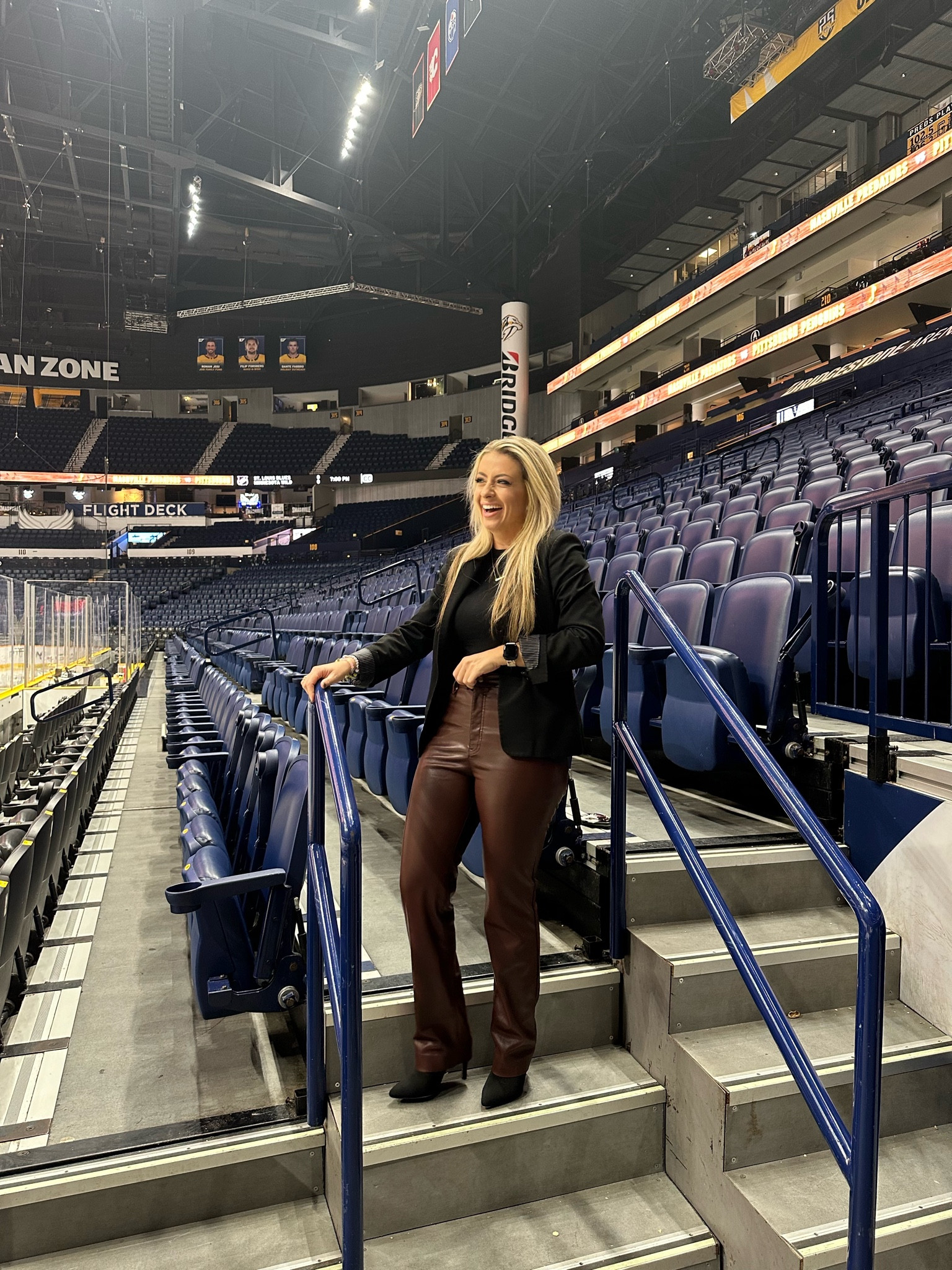 These high-waisted faux leather pants are SO warm, SO comfy & 40% OFF for Cyber Week! Perfect for chilly nights at the rink or for a night out with friends; I have them in two colors and I’m obsessed! 

#LTKworkwear #LTKfindsunder50 #LTKCyberWeek