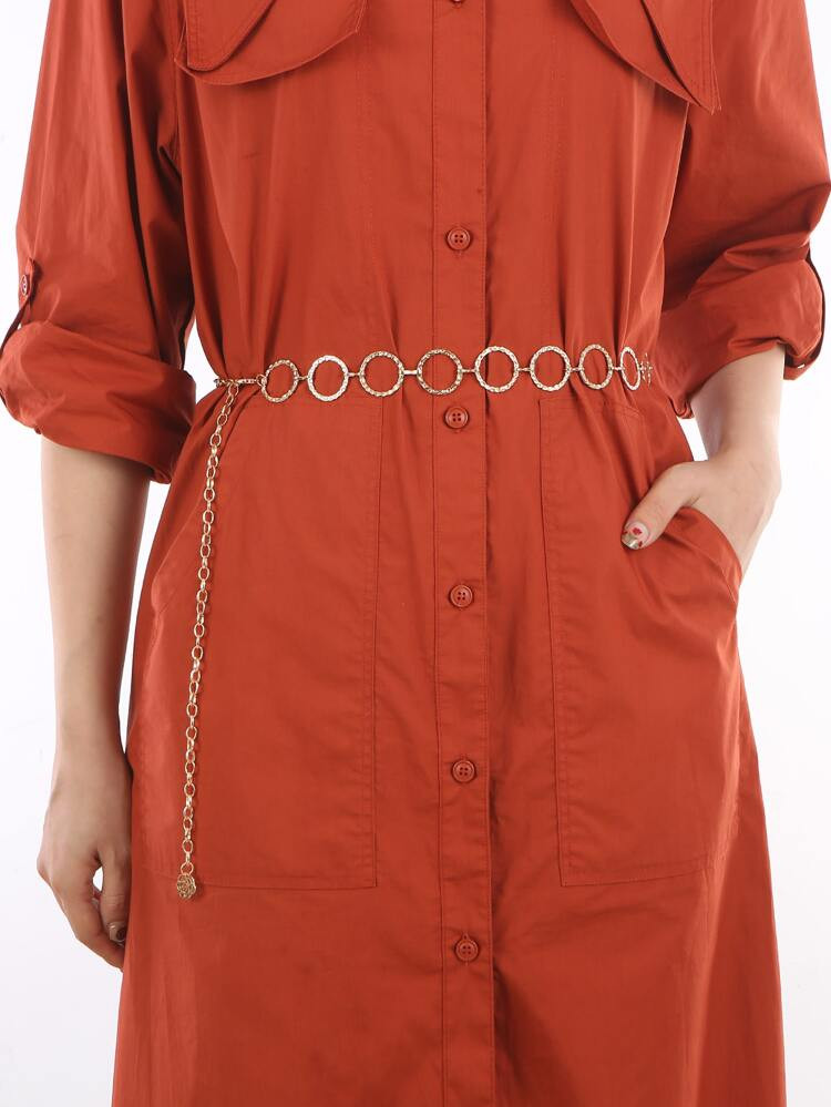 Ring Link Chain Belt | SHEIN