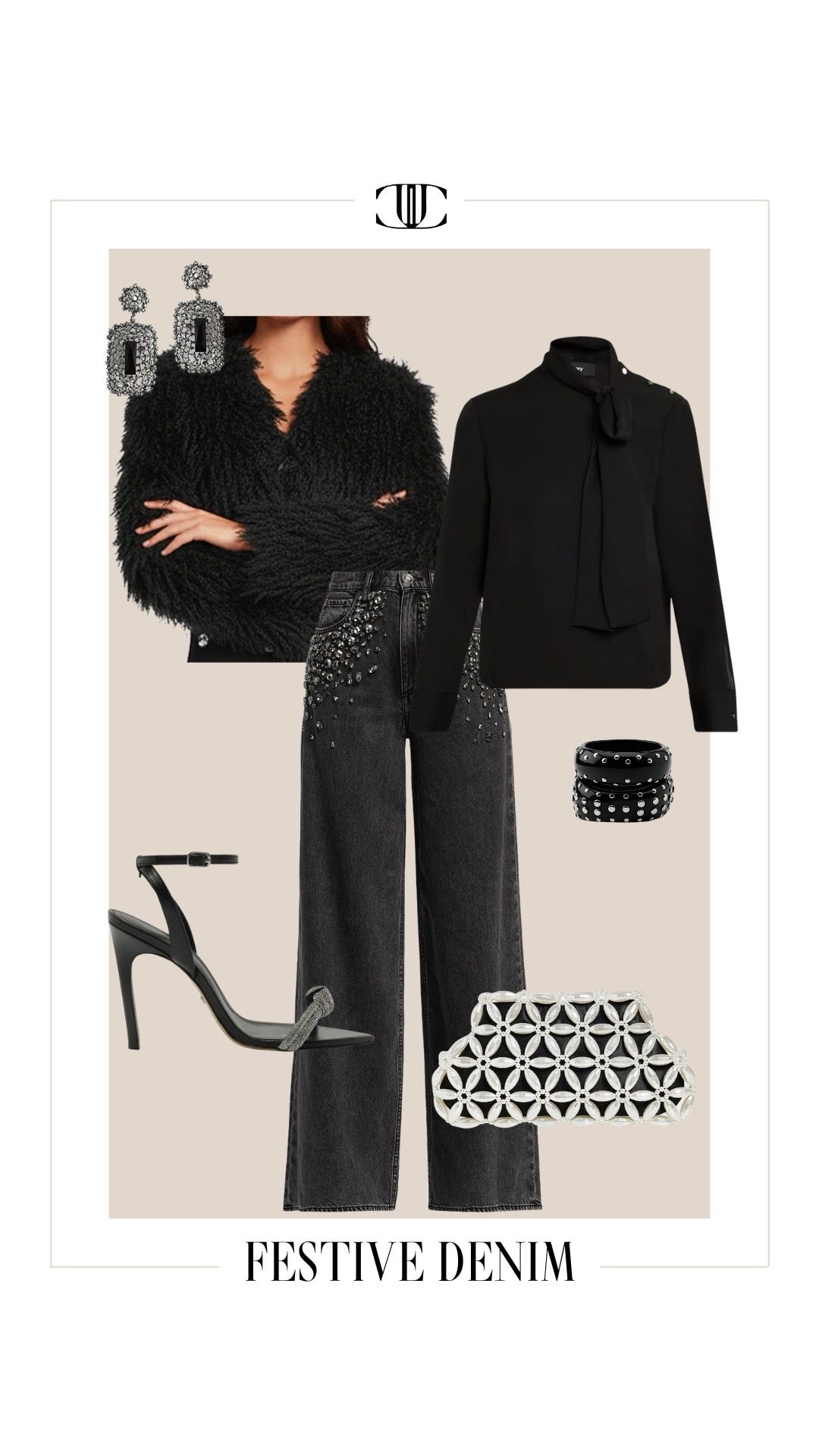 Denim for the holidays? Always yes. ✨ These festive denim outfit ideas show how to style jeans for holiday parties, December dinners, and winter events by layering in texture, sparkle, and statement pieces. From faux fur and embellished knits to chic heels and bold accessories, each look proves your everyday denim can feel polished, elevated, and holiday-ready.
If you’re looking for holiday outfit ideas with jeans, this is your reminder that great denim is the perfect foundation—comfortable, versatile, and endlessly stylish for the season.




#LTKHoliday #LTKSeasonal #LTKOver40