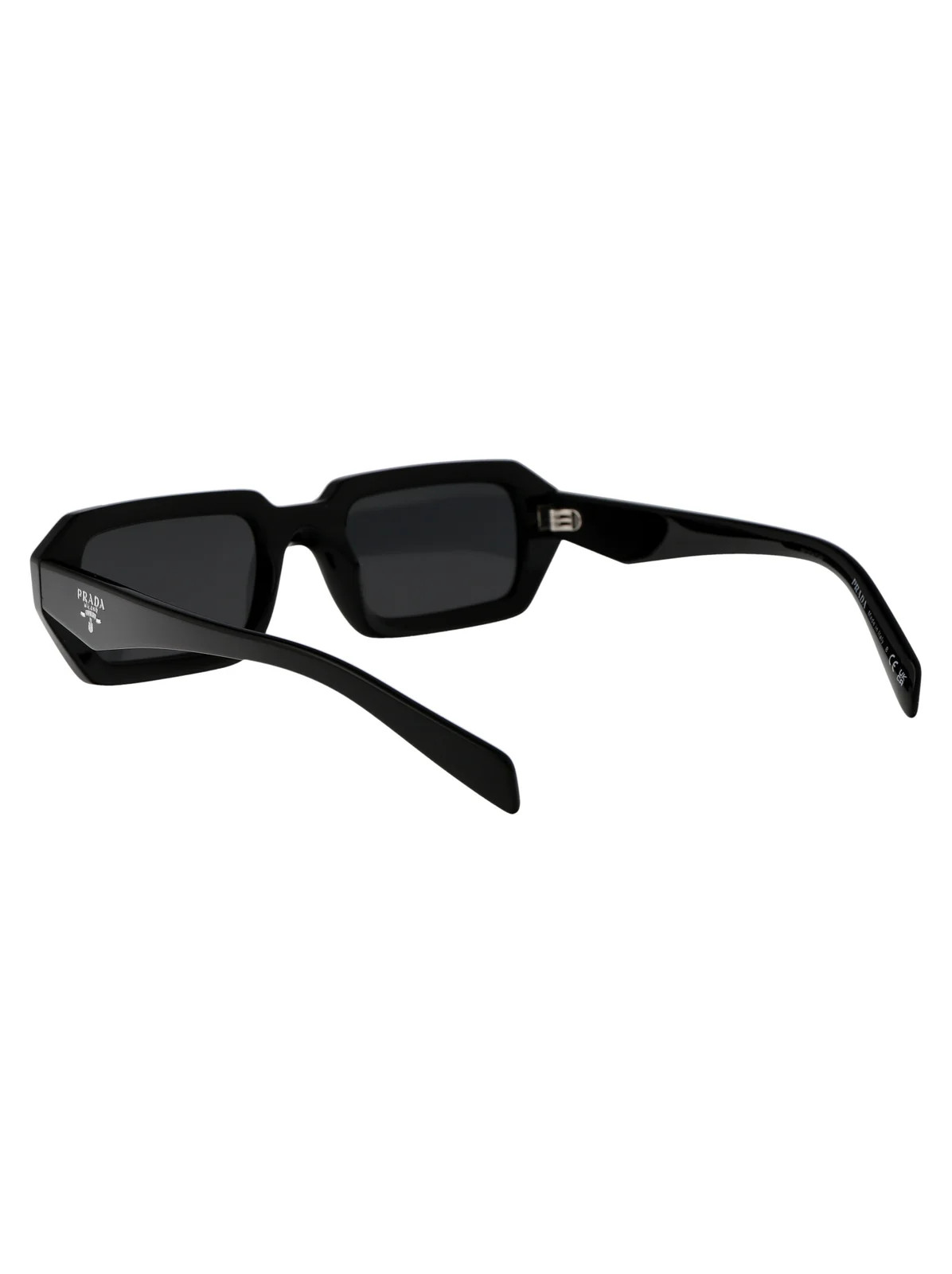 Prada Eyewear Rectangular Frame Sunglasses | Cettire Global