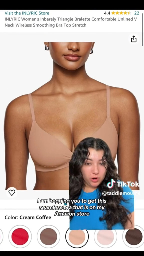 Skims bra on a budget from amazon😍 this bra is so comfortable and honestly the best bra Ive had in a while!! Wearing size XXL🫶🏼

#LTKfindsunder50 #LTKplussize #LTKstyletip