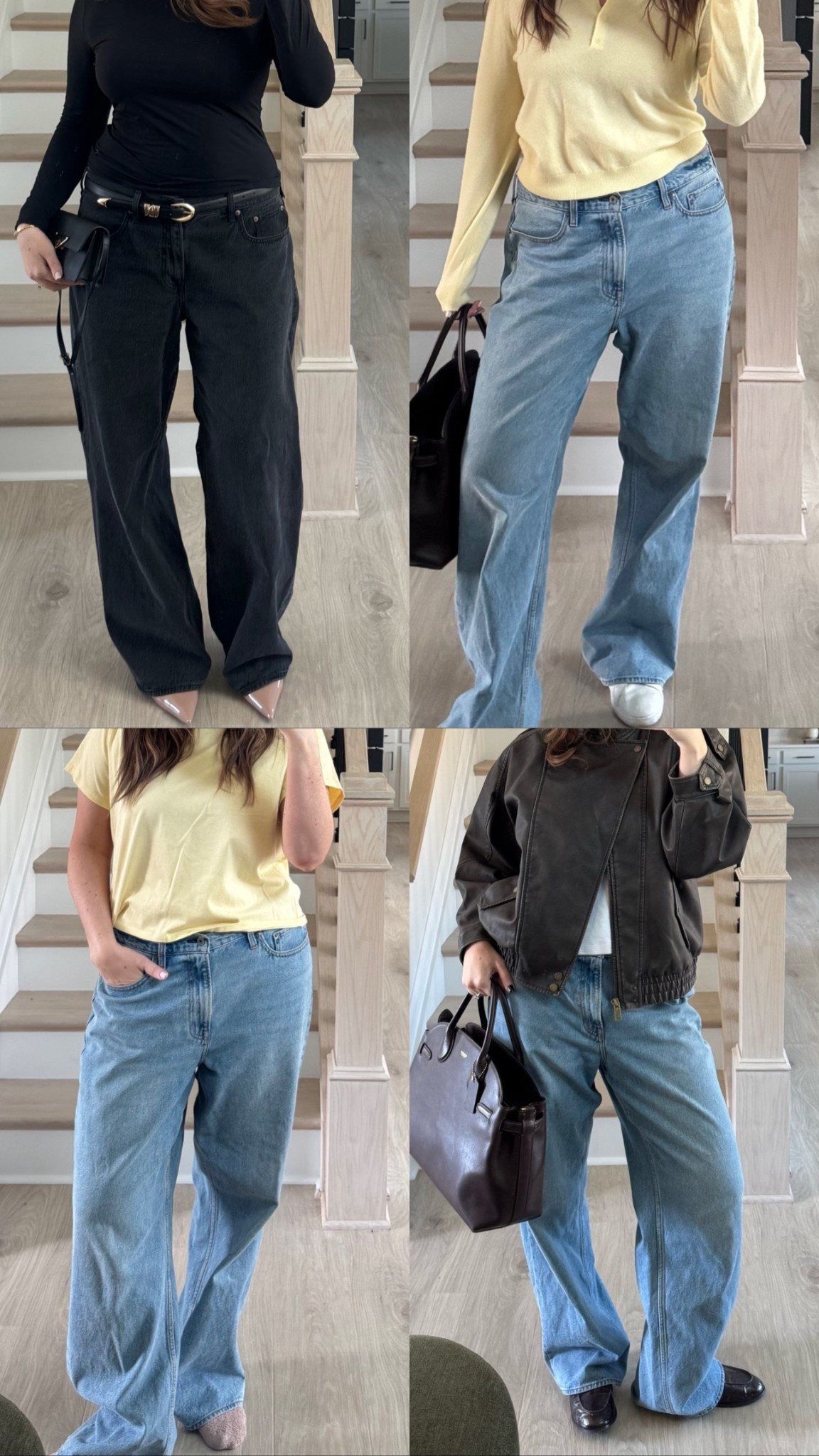 @abercrombie denim wearing 32 long 🖤

#LTKTall #LTKootd