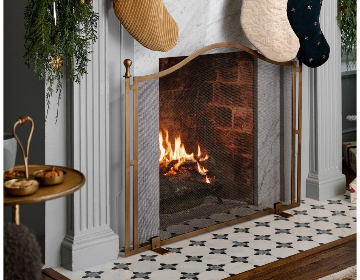 Shepherd Brass Fireplace Screen

#LTKHome #LTKFallSale #LTKSaleAlert