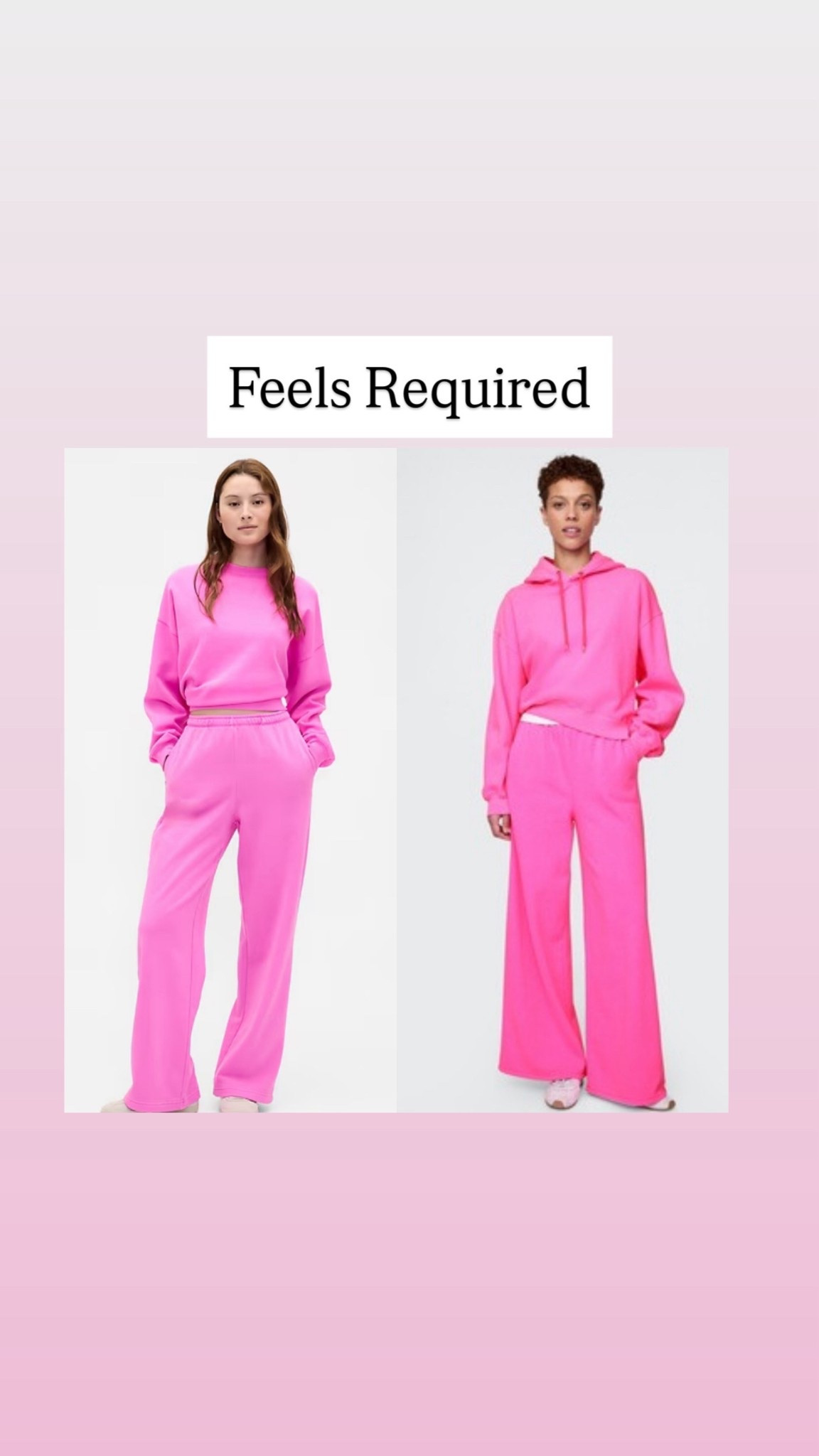 The pink set we lived in during the summer, in sweats for winter and spring!! 

#LTKOver40 #LTKActive