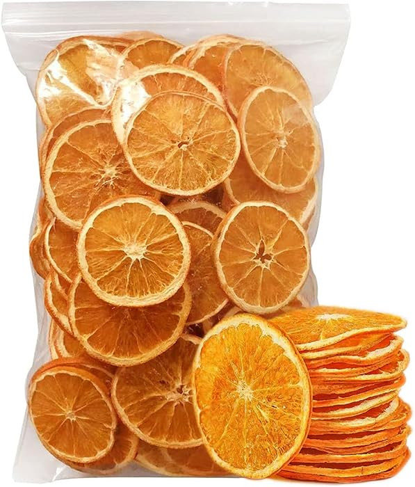 Dehydrated Dried Orange Slices,3.53oz /100g | Approx 20 to 26+ Slices | Sugar Free Natural Fruit ... | Amazon (US)
