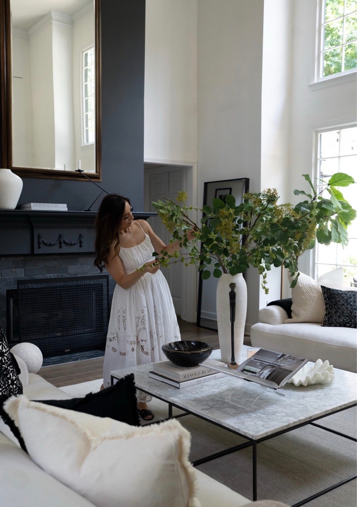 Eeeeep! There is something about crisp summer air that makes home feel even more inviting. Fresh greenery, soft natural light, and slow moments remind us that beautiful spaces are often created with the simplest touches. Bringing the outdoors in will always be one of our favorite ways to make a home feel alive.

#LTKdayinmylife #LTKHome #LTKOver40