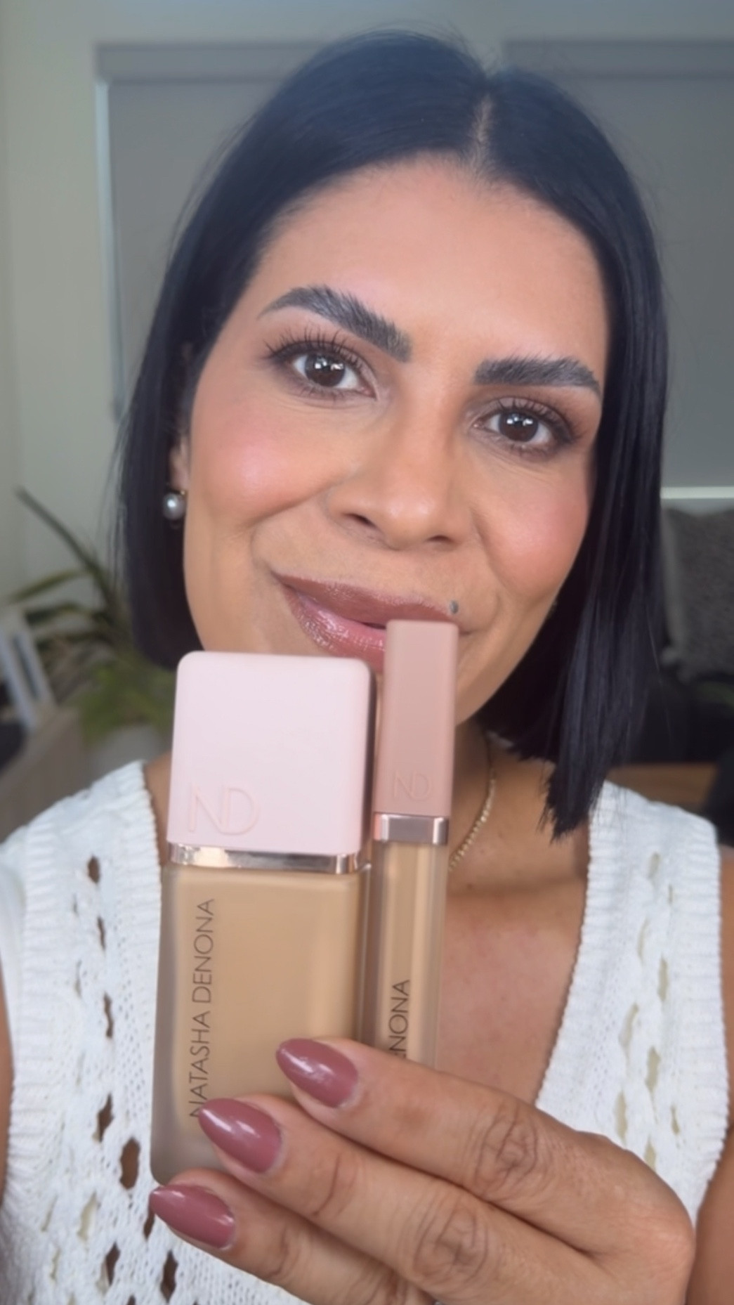 Natasha Dedona Hy-Glam hydrating & blurring luminous serum foundation..
She is beautiful…
Offers a medium to full coverage..
Self setting… blurring..
Hydrating… 
And will leave your skin looking so glowy..
Have you tried it?
You can save now during the Sephora Sale!
Applied with the 101 brush @bkbeauty 
Code: SONIAH10


#LTKBeauty #LTKSaleAlert #LTKOver40