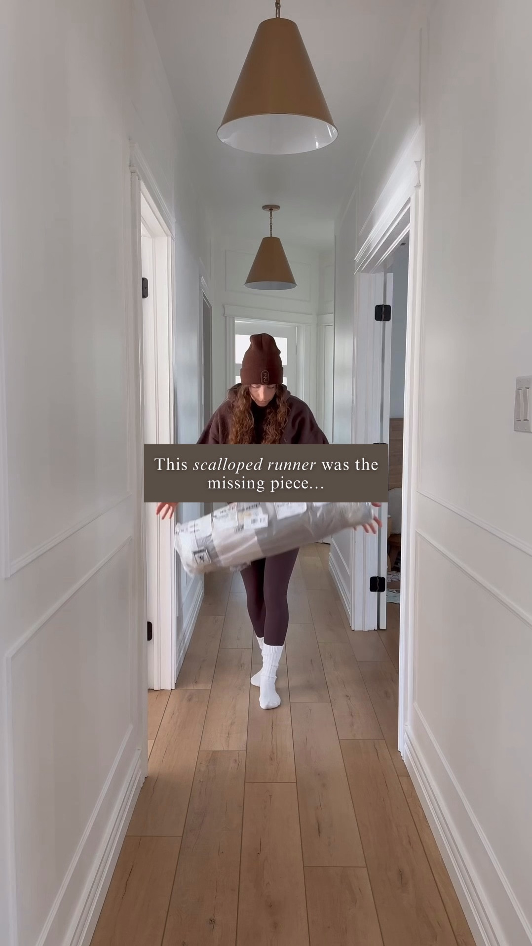 that scalloped edge paired with the mocha brown 😍😍 I’ve had a two two obsession over this one! 

#LTKsale #LTKstyletip #LTKhome