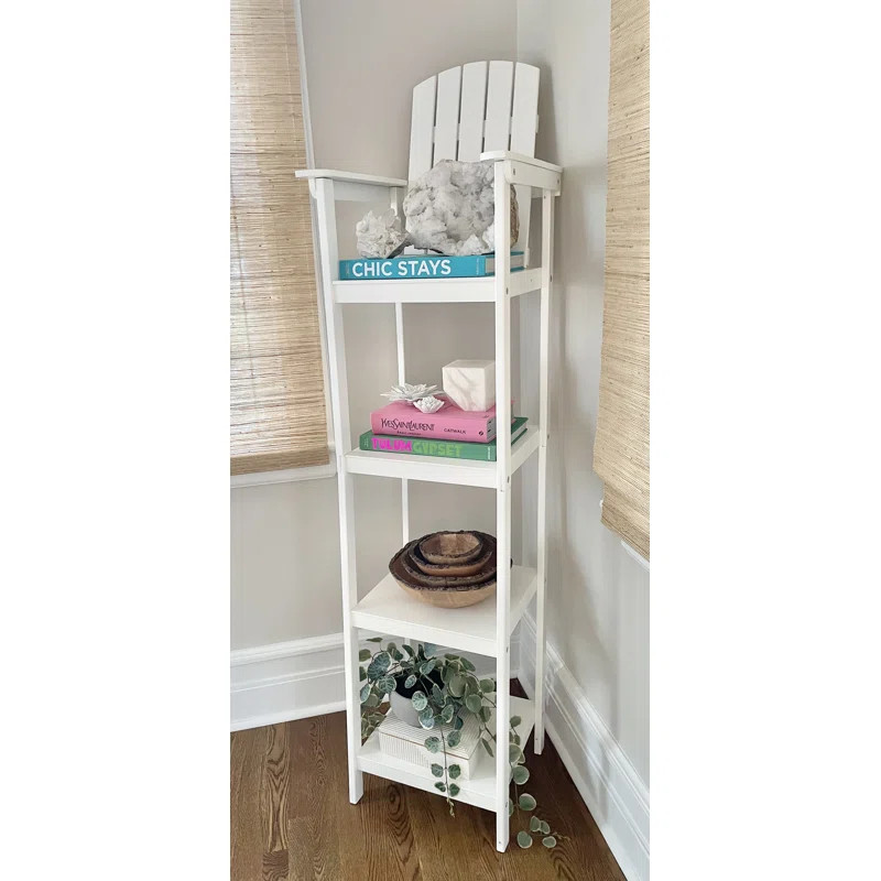 Renate 67'' H x 16'' W Wood Bookcase | Wayfair North America