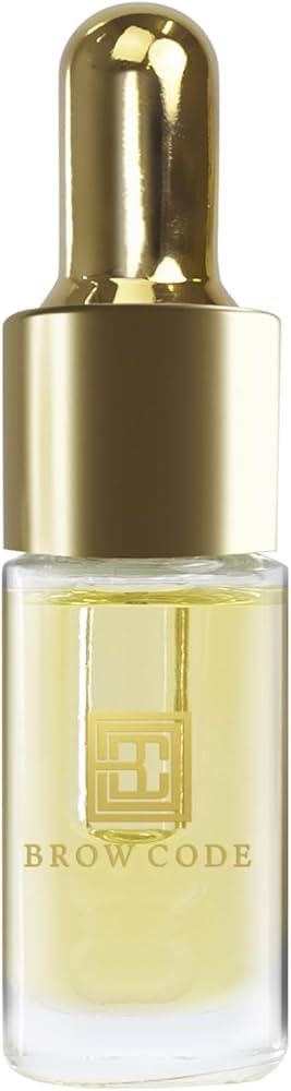 Brow Code GOLD Nourishing Eyebrow Growth Oil (5ml) – Enriched w/ 5 Advanced Botanicals – Brow... | Amazon (US)
