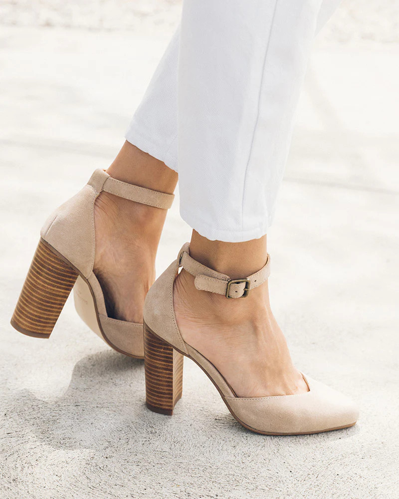 Suede Collette Heel
            
              $149 | Soludos