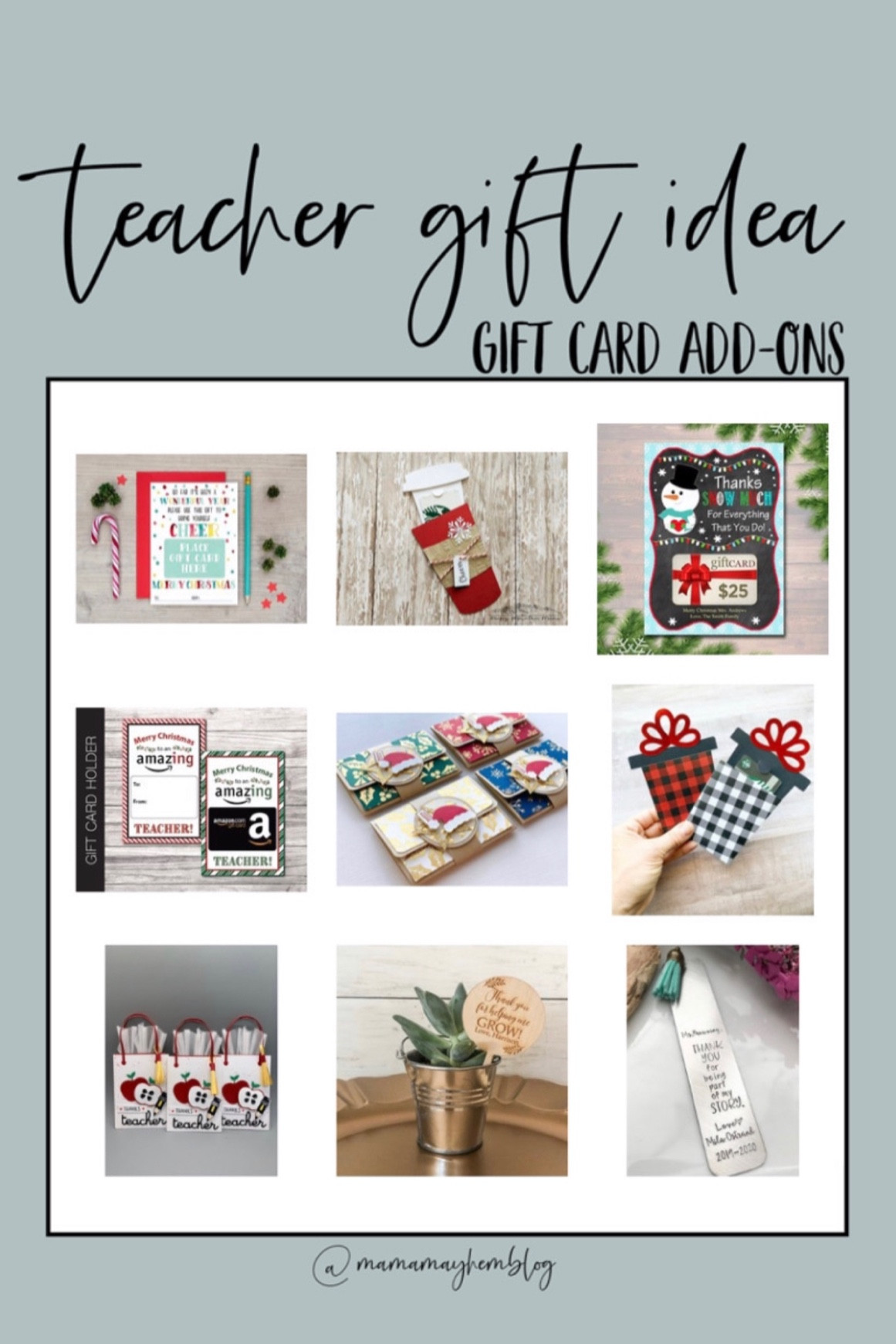 Teacher gift card add on

#LTKGiftGuide