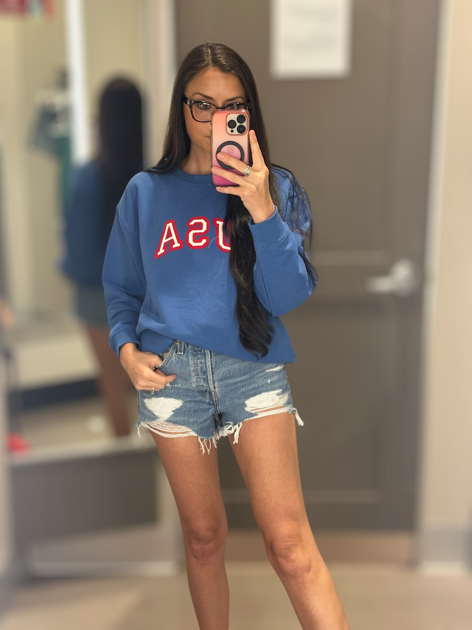 @Target USA sweatshirt, perfect for the 4th of July!! 

Currently 30% off for Memorial Day 

4th of July, Memorial Day weekend, Target finds, Target haul, sweater, Christine gerace 

#LTKSaleAlert #LTKStyleTip #LTKSummerEdit