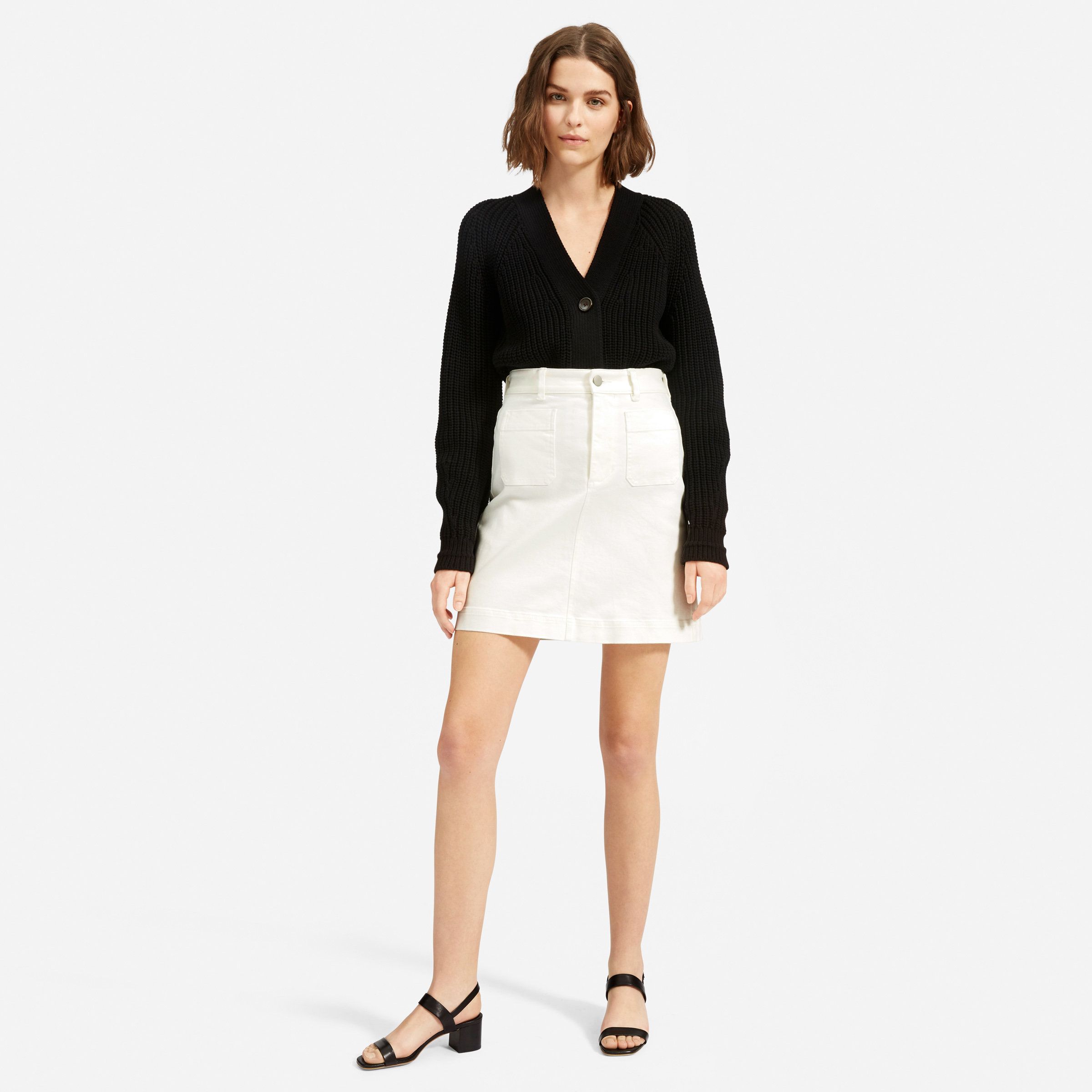 The Patch Pocket Skirt | Everlane