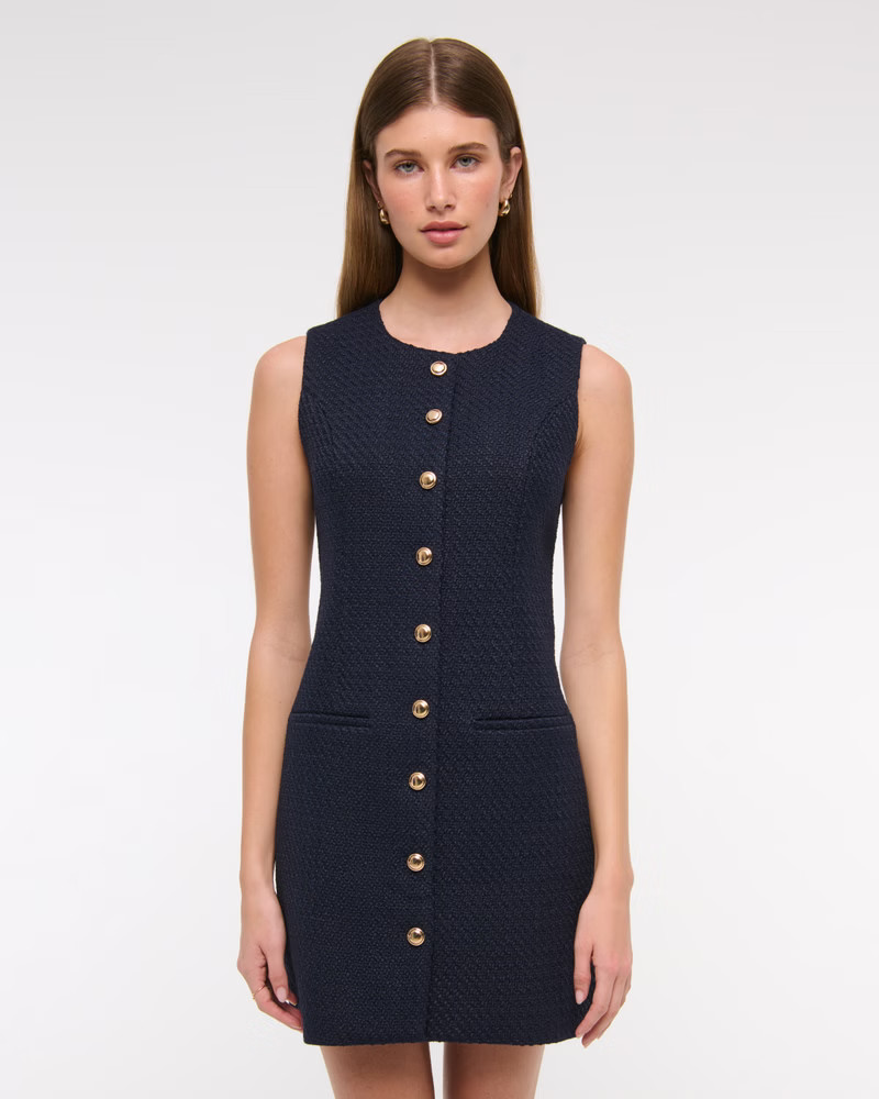 Women's The A&F Mara Tweed Mini Dress | Women's Dresses & Jumpsuits | Abercrombie.com | Abercrombie & Fitch (US)