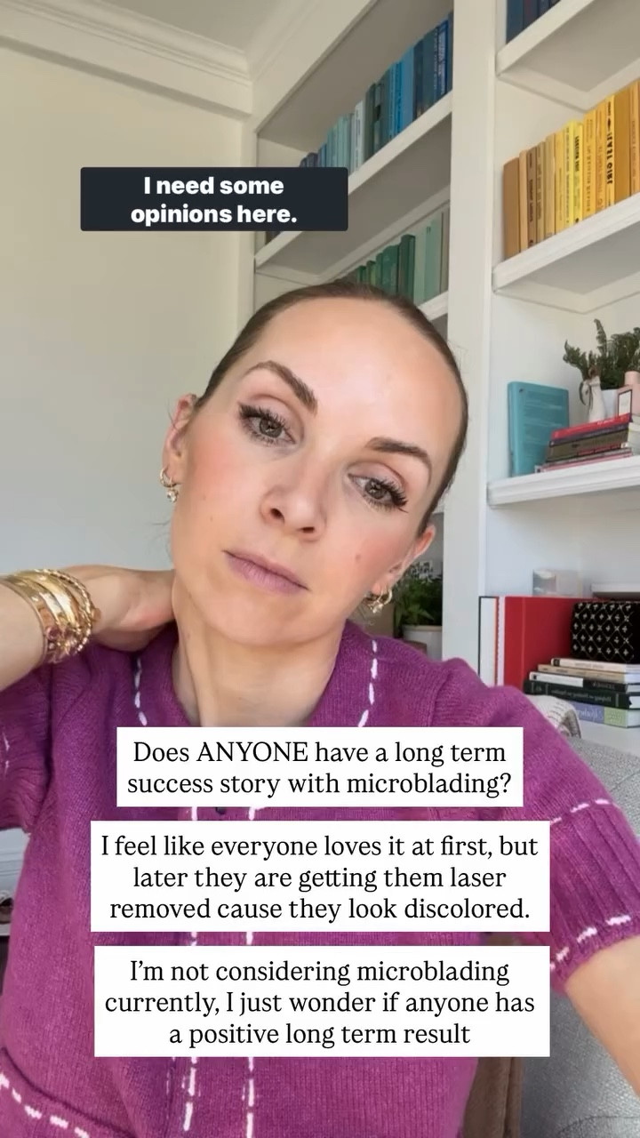 Tell me your microblading stories! 

#LTKgrwm #LTKdayinmylife