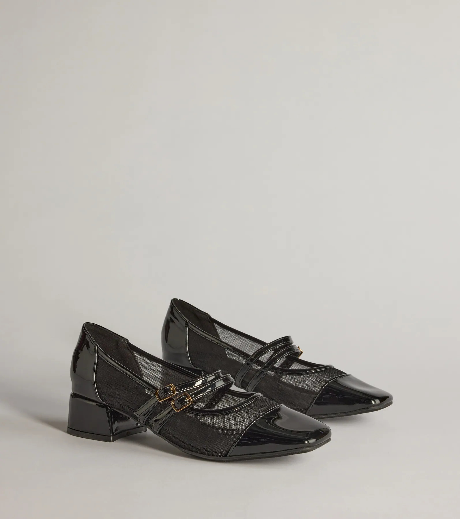 So Iconic Faux Leather Mary Jane Block Heels | Windsor Stores