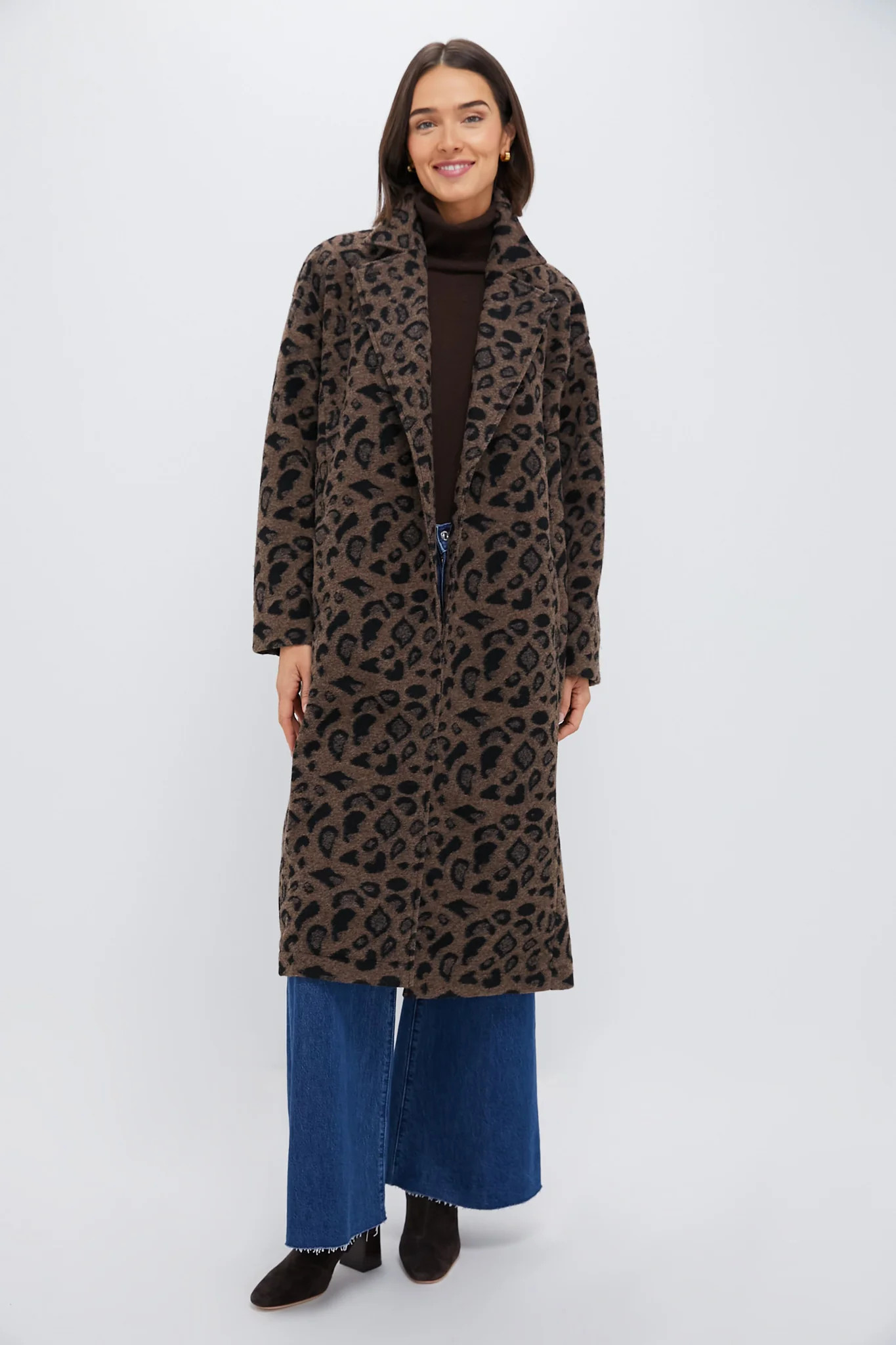 Cheetah Abbott Wrap Coat | Tuckernuck (US)